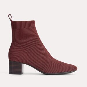 Everlane Women's Glove Boot in Burgundy, Size 9H